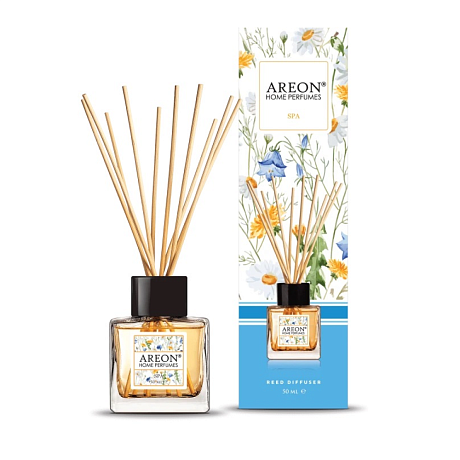 Аромадиффузор Areon Home perfume Botanic sticks СПА, 50 мл