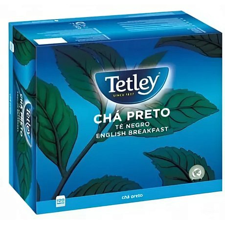 Чай "Tetley" English Breakfast, 100 пакетиков x 1.5 г, черный